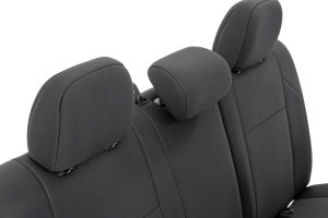 Toyota Tacoma Seat Covers - Front - Rough Country - Neoprene - '16-'23 Toyota Tacoma Seat Covers - Front - Rough Country - Neoprene - '16-'23